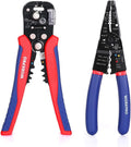 WORKPRO Wire Stripper Set 8" Multi-Tool Stripper 8" Self-Adjusting Wire Stripper