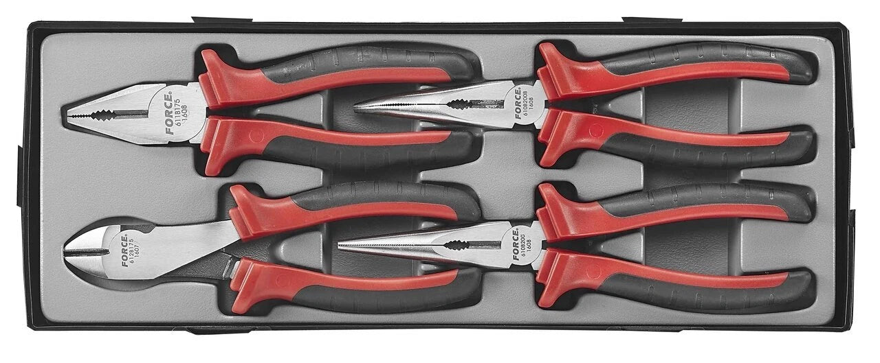 Force K50626 / T5034 / T5045 / T5046 Combination Pliers Set: 3,4,