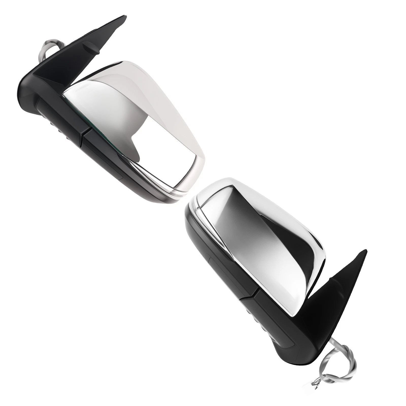 Power Heated Rear View Mirror for Toyota Tacoma 2016-2023 Signal Chrome L+R