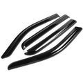 Fit 19-24 Ram 1500 Crew Cab Window Visors Sun Guard Rain Deflector