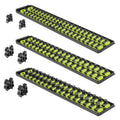 Ernst Socket Boss® Storage Organiser Rail Combo Pack 18" Hiviz