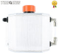 Torques 1 Litre Capacity AN-6 -6AN Oil Breather Catch Tank Can Brushed