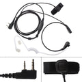 Acoustic Tube Earphone Ptt Mic Headset For Baofeng Uv5r Uv-82 888s