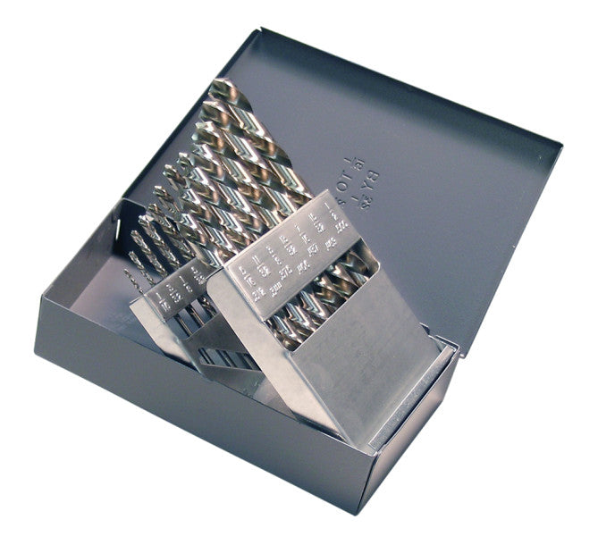 Chicago-Latrobe 15pc Left Hand Drill Bit Set