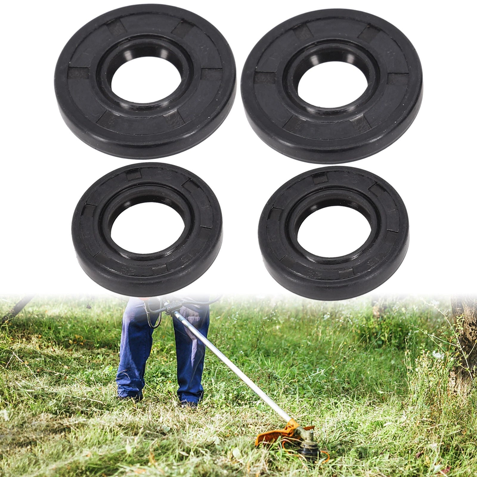 Oil Seal Chainsaw Plastic Replacement 58cc Brown For 45cc Garden Lawn