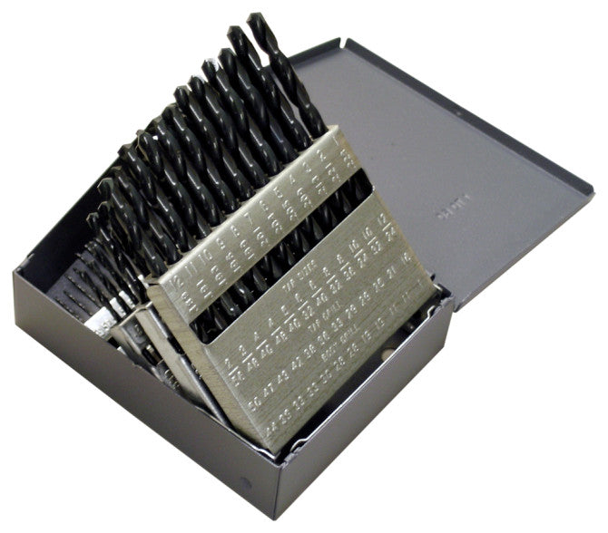 Chicago Latrobe 60pc Wire Gauge Drill Bit Set
