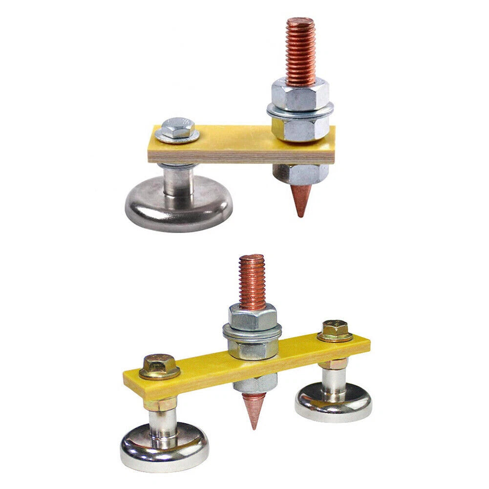 Magnetic Grounding Clamp Holder Welding Support Strong Magnet Head