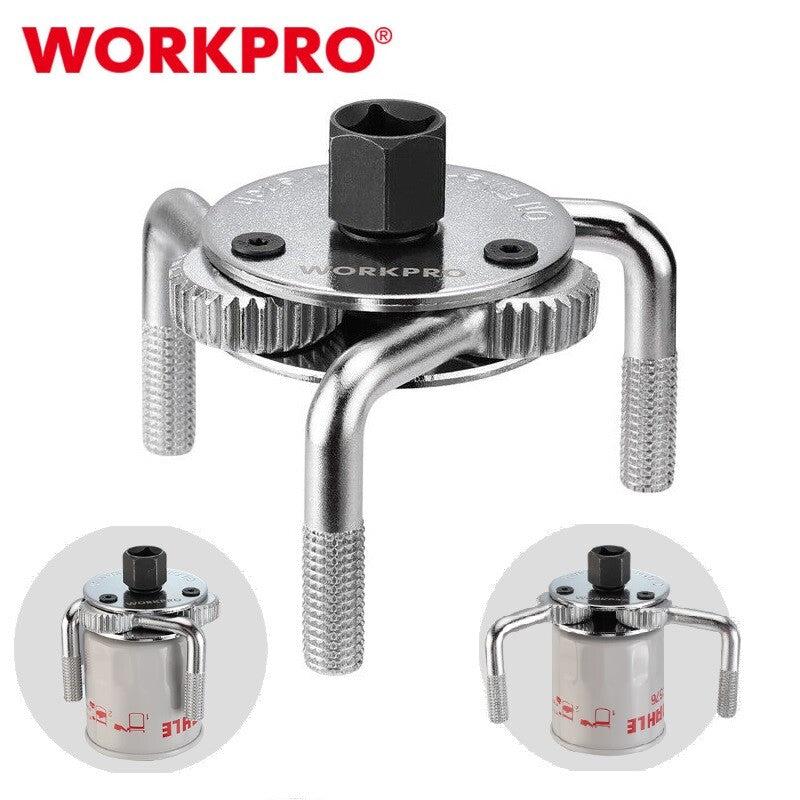 WORKPRO Universal Oil Filter Wrench Tool by WORKPRO