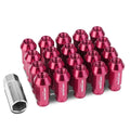 Open End M12x1.25 50mm Tall 25mm Od Pink Universal | Built Supply Co