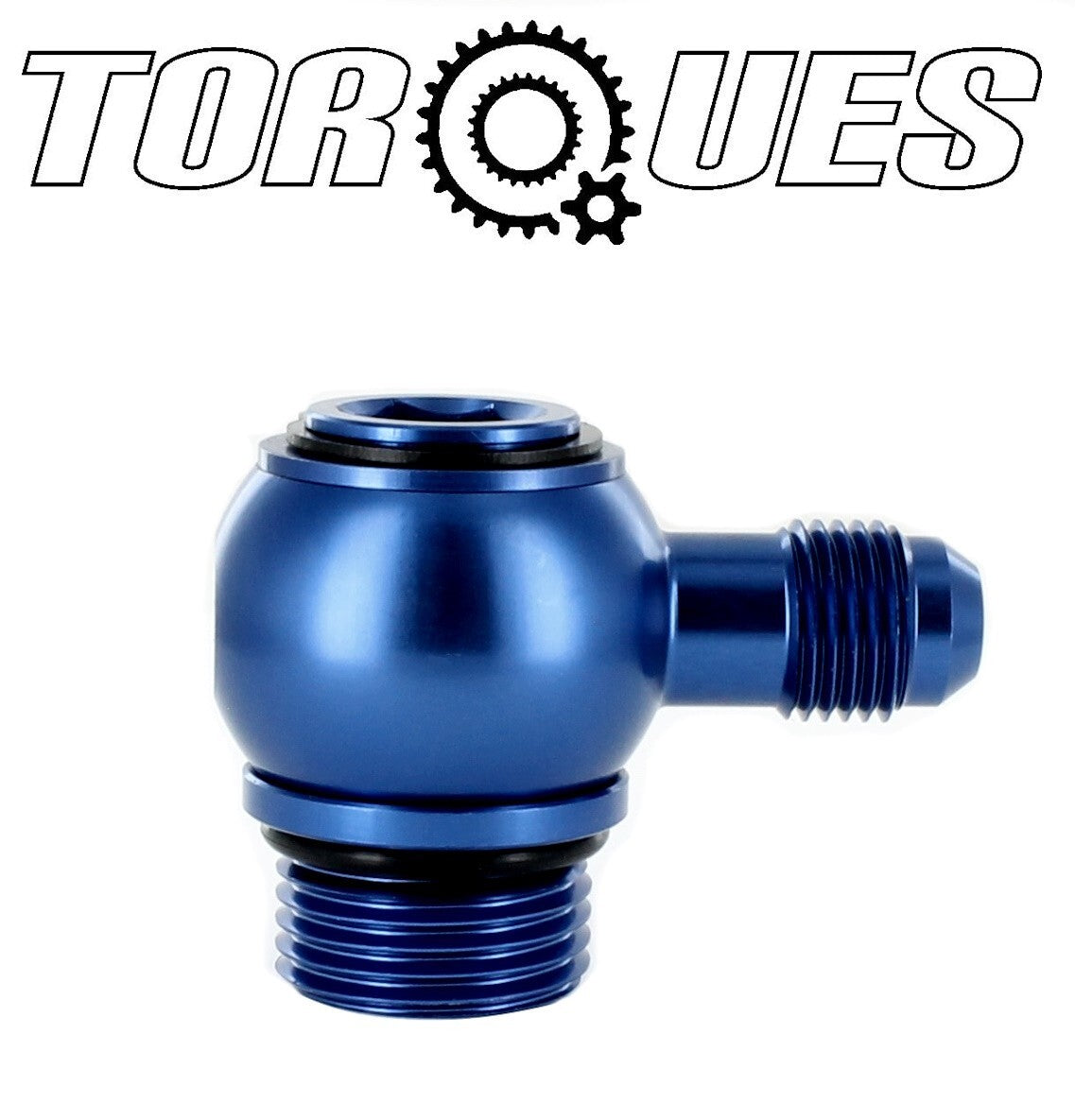 An-6 (6an) Banjo Adapter to Orb-10 (7/8 Unf) Aluminium Banjo Bolt