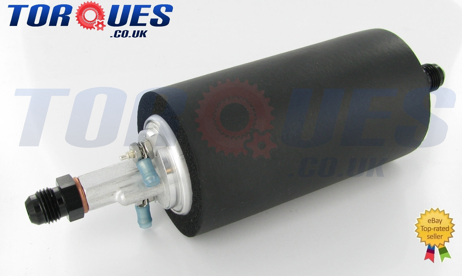 Walbro GSL392 255LPH - External Fuel Pump With AN-6 (JIC-6) Adapters