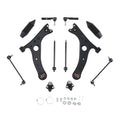 Front Lower Control Arms TieRod SwayBar for Toyota RAV4 2001 2002 2003 2004 2005