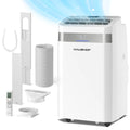 Haushof 12000 Btu Portable Air Conditioners, 3 In 1 Ac With Cool,