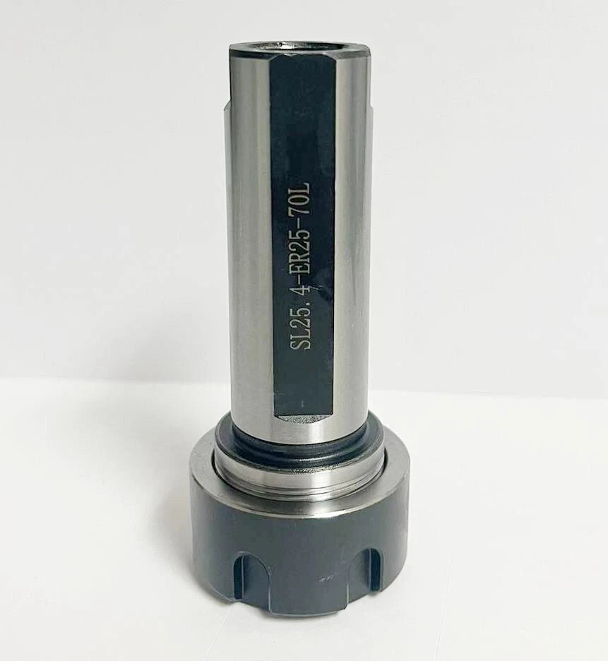 NEW 1.0" STRAIGHT SHANK ER25 COLLET CHUCK TOOL HOLDR GAGE LENGTH 2.7" USA SELL