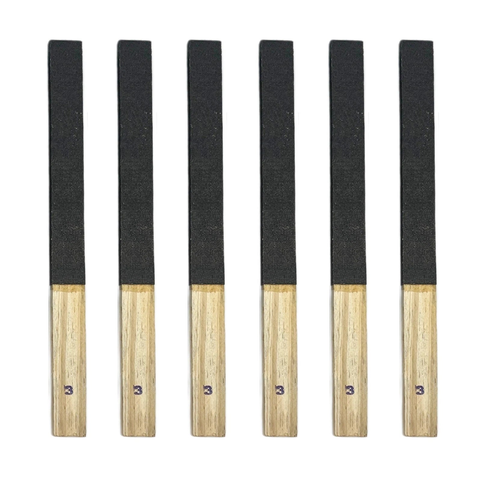 6 Pack 9-1/2" X 3/4" Grit 3 Polishing Paper Emery Sticks - Jewelry