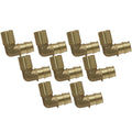 10 Pack XFITTING 3/4" Pex A Male Sweat Elbow, 3/4" Expa
