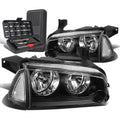 For 2006-2010 Dodge Charger Black/clear Signal Turn | Built Supply Co