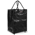 Heavy Duty Medium Reusable Grocery Bags on 4 Wheels Rolling Tote