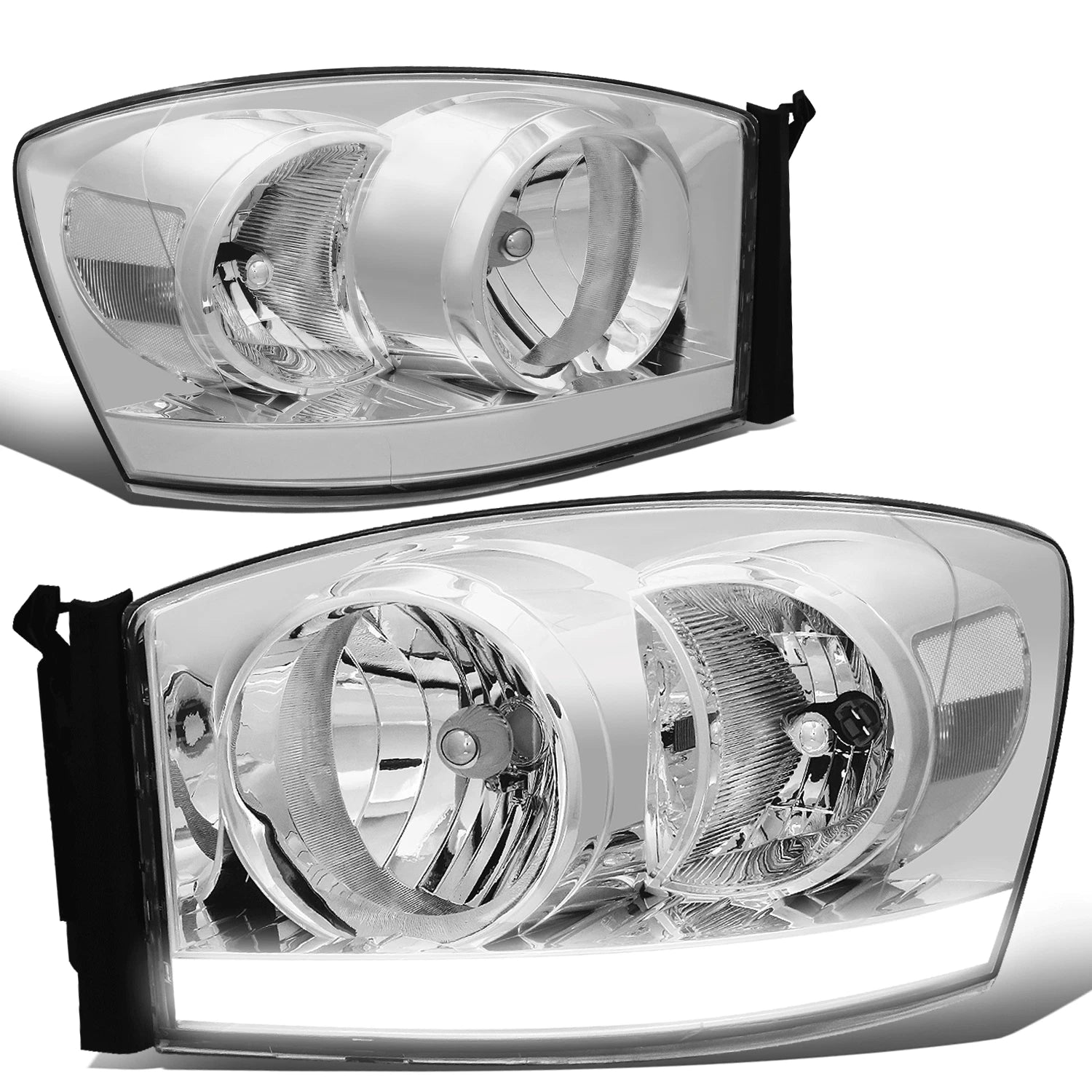 [Led Drl]fit 2006-2009 Dodge Ram Pickup Chrome | Built Supply Co