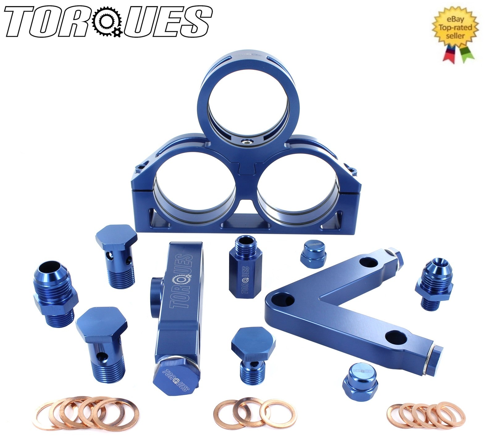 Manifold Cradle Assembly Kit for Twin Bosch 044 Fuel Pumps and Bosch