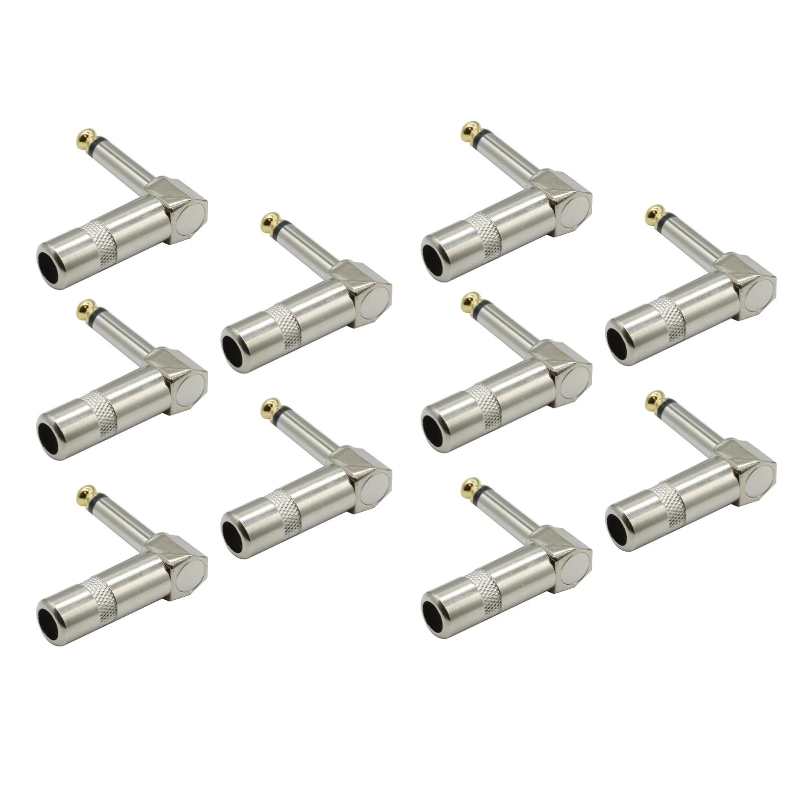 Mono Microphone Plug Connect Easily To Guitars, Basses, Microphones