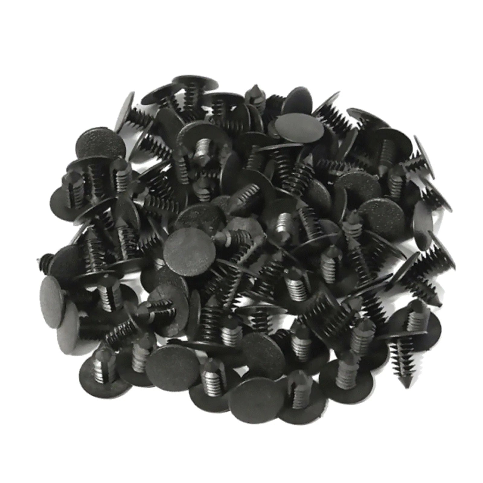 100* Auto Car Hole Plastic Screws Rivets Fastener Bumper Clips Fender
