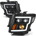 Fit 16-24 Nissan Titan Xd Black Housing Clear | Built Supply Co