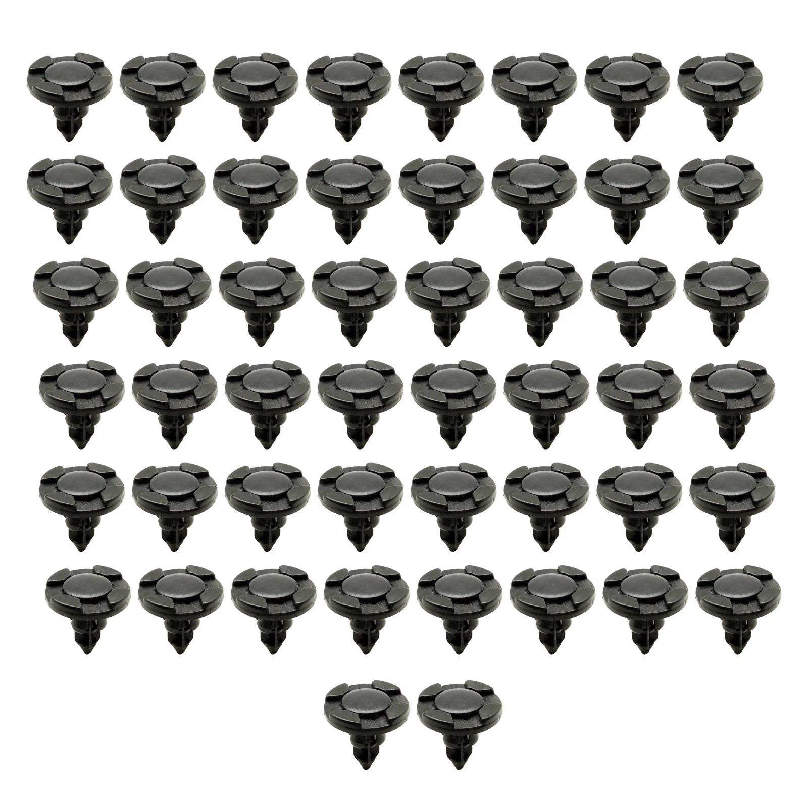 8mm Bumper Clips Universal Car Rivet Fasteners Interior Bumper Clips E