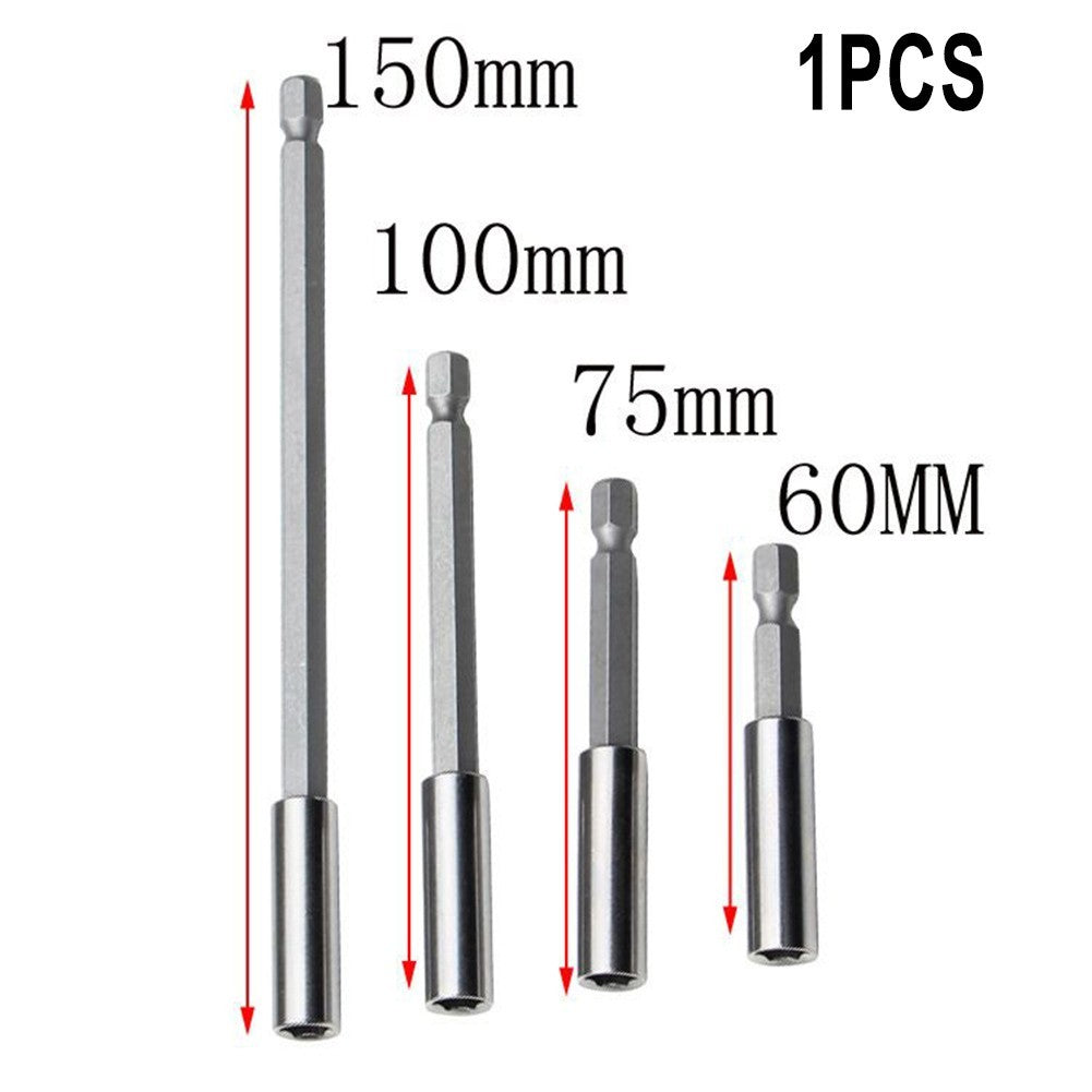 Holder Screwdriver Bit Magnetic 1/4" Hex Shank Connecting Rod Extension BarOpens