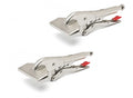 Crescent 8"/200mm Sheet Metal Locking Pliers Flat Jaw Nose Duck Bill