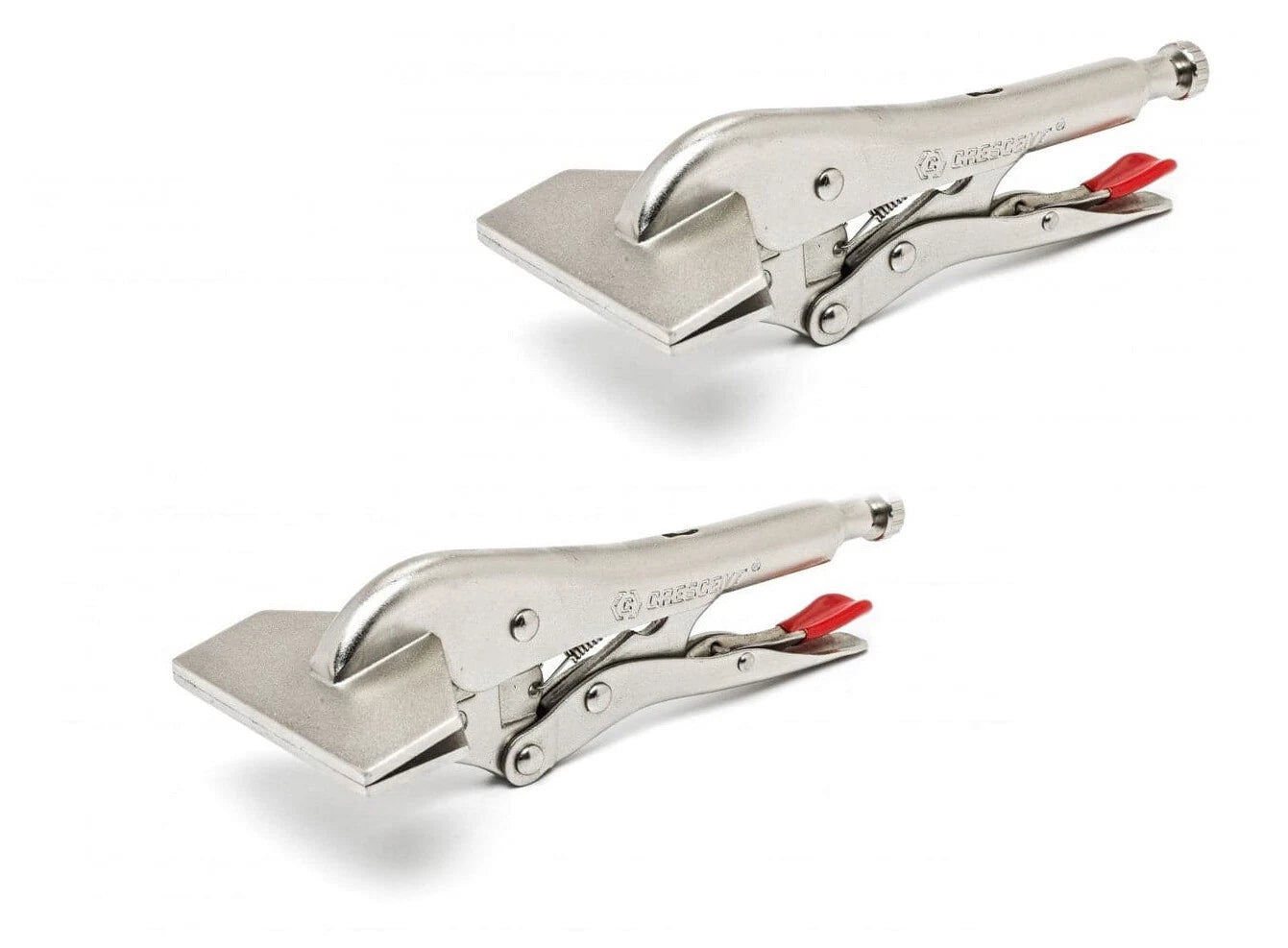 Crescent 8"/200mm Sheet Metal Locking Pliers Flat Jaw Nose Duck Bill