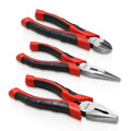 Durable Diagonal Cutter, Needle Nose & Linesman Pliers Set - 3Pcs by Unbranded