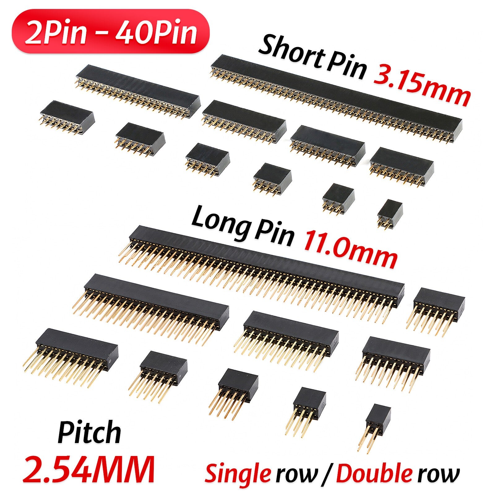 PCB Header Female Socket Connector