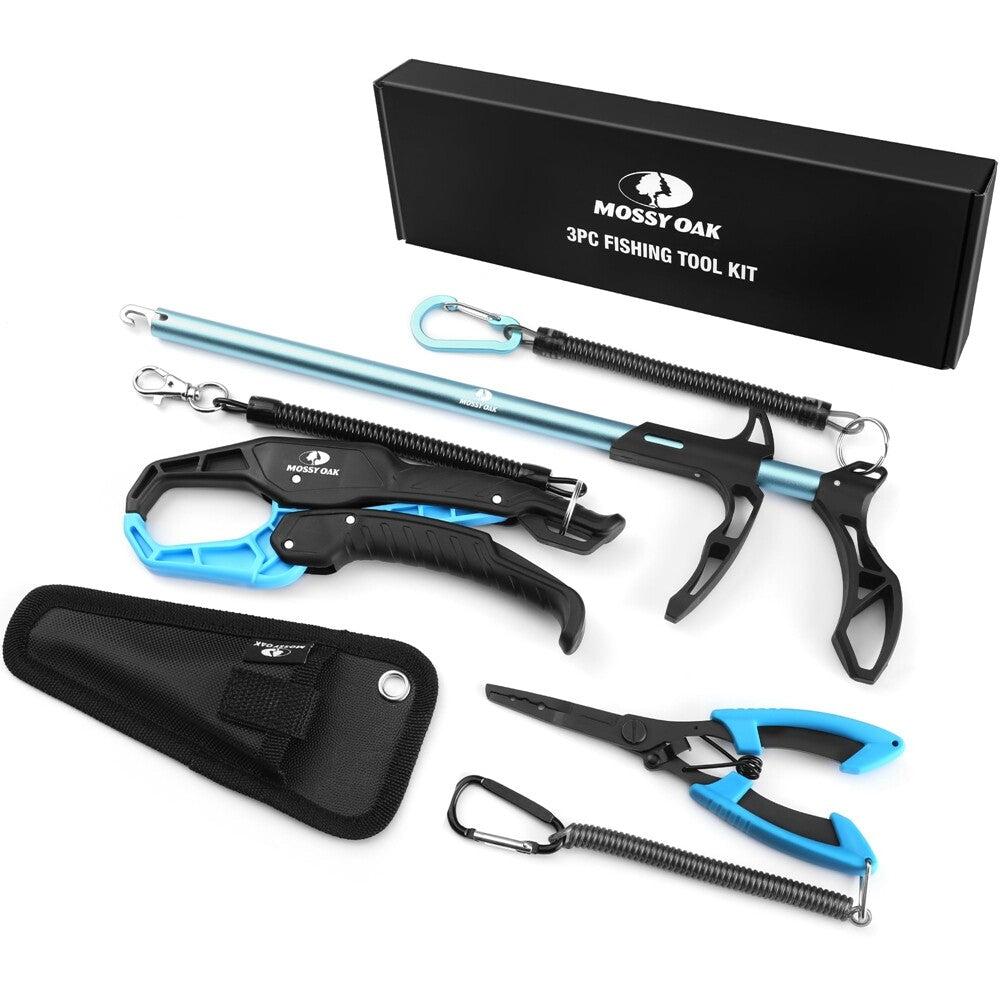 Mossy Oak 3PC Fishing Tool Kit by Mossy Oak