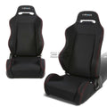 Nrg Left/right Red Stitch Cloth Type-r Reclinable | Built Supply Co