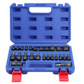 WORKPRO 25PCS Torx Bit Socket External Sockets 1/4" 3/8" 1/2" Dr Torx