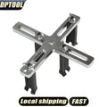 Car 4-jaw Wrench Fuel Pump Lid Tank Cover Remover Spanner Adjustable Hand Tool