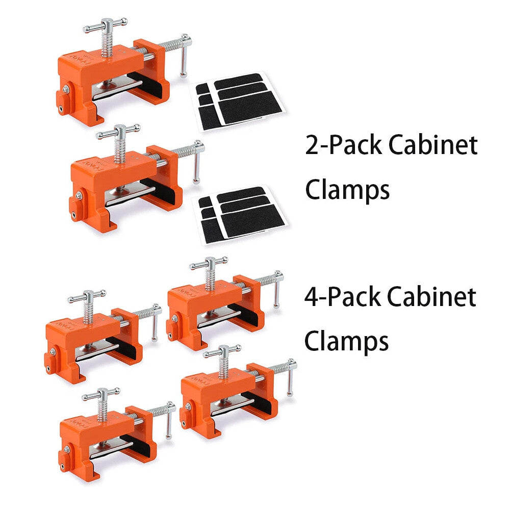 PONY 2-Pack/4-Pack Cabinet Clamps Face Frame Clamps for Installing