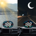 Car Speedometer Digital HUD Head-up Display Eletronicos Speed Alarm