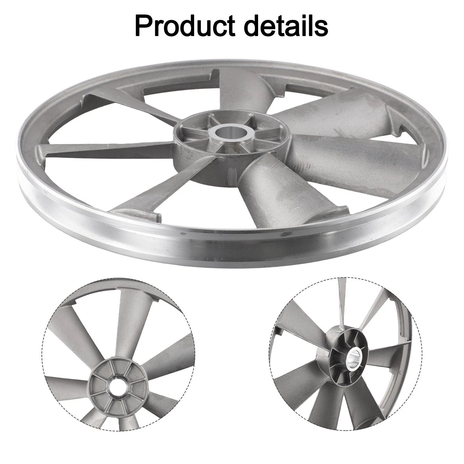 Quality Metal Triangle Belt Pulley With Installation Slot Width Of