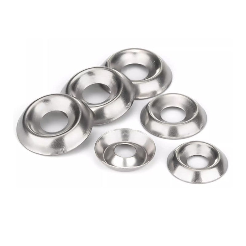 304 Stainless Steel Screws with Cup Washers