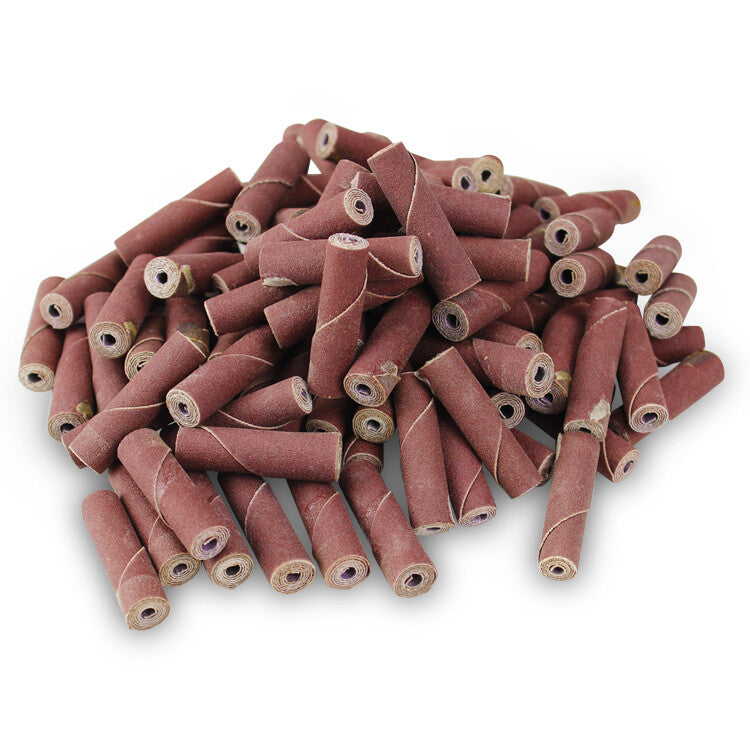 3/8" x 1-1/2" x 1/8" Aluminum Oxide Abrasive Cartridge Roll, Straight