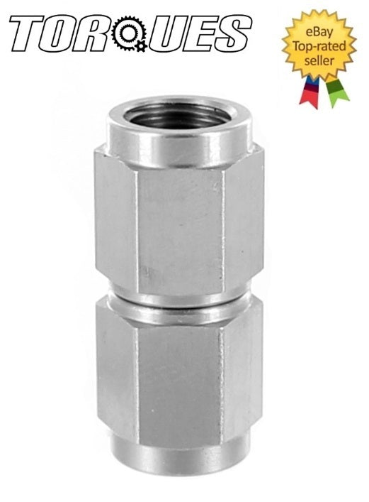 AN -3 (AN3 3AN) Female to Female Adapter Fitting In Stainless Steel