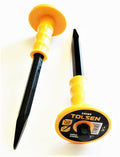 2 Tolsen 12" Mechanics Pointed End Cold Chisels