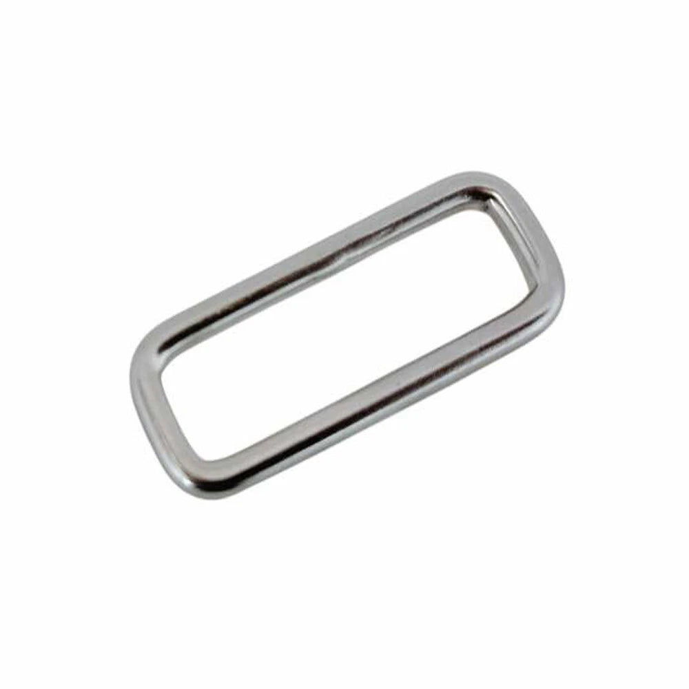 3/16" X 2" Mil Spec Rectangular Ring Rectangle Link Loop T304