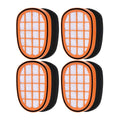 4 Pack Fc5005/01 Filter Set For Philips Speedpro Max Fc6723/01