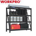 Workpro 68" 4-tier Metal Garage Shelving Units 7200lbs Max Storage