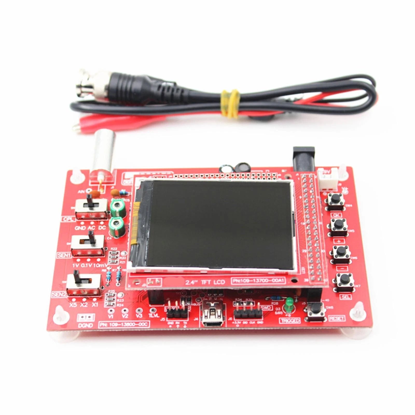 2.4in Tft Digital Assembled Dso138 Oscilloscope Kit Diy Module