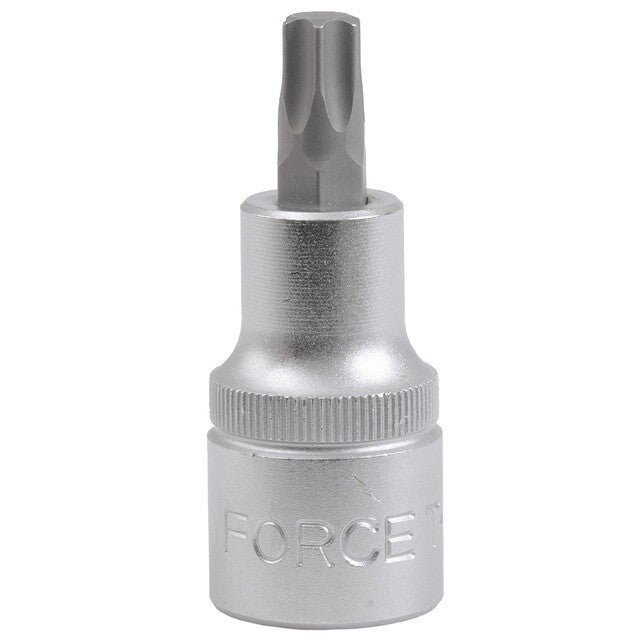 Force / King Tony Taiwan 3/8" Dr S2 Steel Torx Star Socket Bit T8-T60