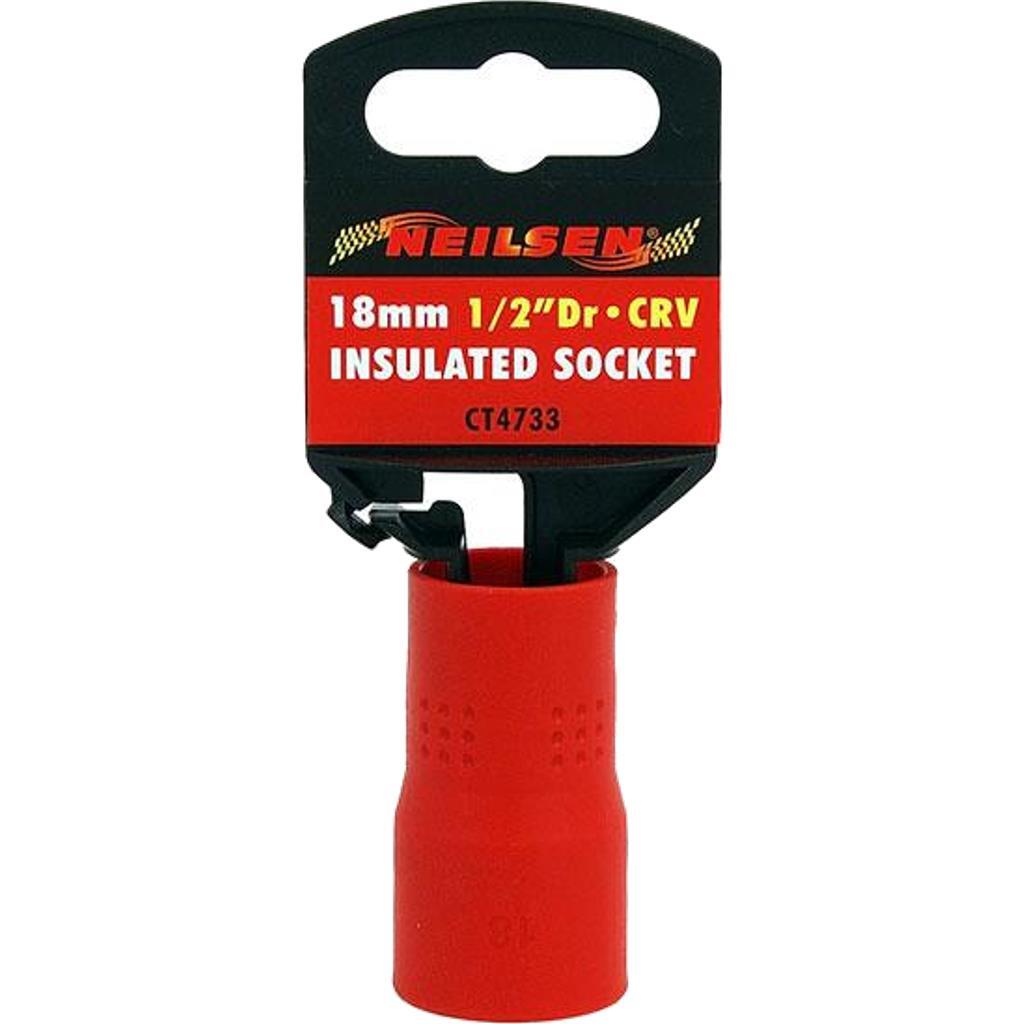 Neilsen 18mm Single Injection Insulated VDE Socket by Neilsen